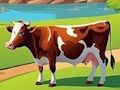 Гульня Уцёкі каровы Люсі  онлайн