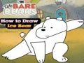 Гульня We Bare Bears. Як намаляваць ледзянога мядзведзя  онлайн