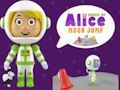 Гульня Свет Alice Moon Jump  онлайн