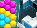 Гульня Hexa Blast Гульня Галаваломка  онлайн