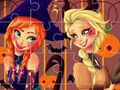 Гульня Прынцэса Дзень усіх Святых Jigsaw  онлайн