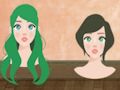 Гульня Прыгажуня за кратамі. Выратаванне дзяўчыны-макіяжніцы  онлайн