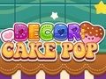 Гульня Дэкор: Cake Pop  онлайн