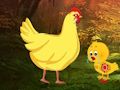 Гульня Атрымаць балючае кураня  онлайн