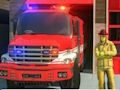 Гульня Сімулятар ваджэння пажарнай машыны онлайн Гульня Сімулятар ваджэння пажарнай машыны онлайн