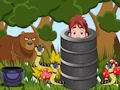 Гульня Ўцёкі хлопчыка ад змеі  онлайн
