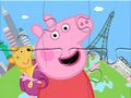 Гульня Галаваломка з Jigsaw: Peppa падарожнічае вакол онлайн