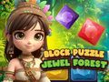 Гульня Блок-галаваломка Jewel Forest  онлайн