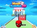 Гульня Эвалюцыя маскі 3d  онлайн