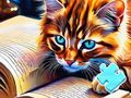Гульня Пазл: чытанне ката  онлайн