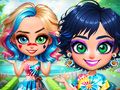 Гульня Выбух колеру Tie-Dye  онлайн