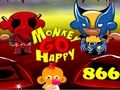 Гульня Шчаслівая малпачка, узровень 866  онлайн