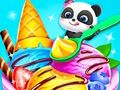 Гульня Грузавік з марозівам Baby Panda  онлайн