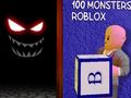 Гульня 100 монстраў Roblox  онлайн