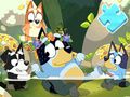 Гульня Галаваломка: Bluey Pool Spa  онлайн