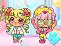 Гульня Галаваломка з Jigsaw: Avatar World Candy Girl онлайн
