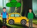 Гульня Прыяцелі знаходзяць ключ ад машыны  онлайн
