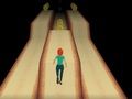 Гульня 3D Lane Runner онлайн