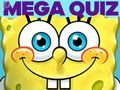 Гульня Дзіцячая віктарына: Губка Боб Mega Quiz  онлайн