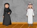 Гульня Знайдзіце дзяцей на вярблюдзе  онлайн