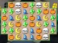 Гульня Галаваломка Halloween Burst 3 match  онлайн