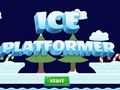 Гульня Ледзяны платформер  онлайн