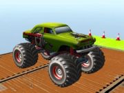 Гульня Мега рампа Monster Truck  онлайн