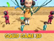 Гульня Гульня кальмары 3d  онлайн