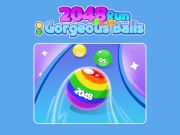 Гульня 2048 г. Прабег: цудоўныя шарыкі онлайн