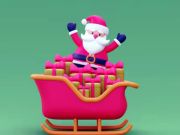 Гульня Калядныя санкі 3D  онлайн