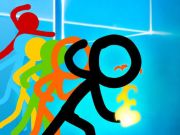 Гульня Stickman супраць Zombies: Эпічная бойка онлайн Гульня Stickman супраць Zombies: Эпічная бойка онлайн