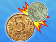 Гульня Зліце манеты СССР!  онлайн