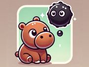 Гульня Схаваць Moodeng Hippo!  онлайн