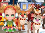 Гульня Baby Cathy Ep42: Калядны вечар  онлайн