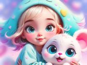 Гульня Пазл: Салодкі малы  онлайн