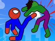 Гульня Баявая барацьба Stick Man  онлайн