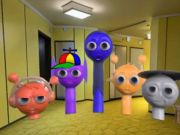 Гульня Sprunki Backroom Terrors Skibidi Touhenter онлайн