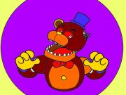 Гульня Кніжка-размалёўка FNAF  онлайн