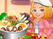 Гульня Кухня Роксі: Кімчы Джыгаэ  онлайн