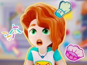 Гульня Jigsaw Puzzle: LEGO Friends Kitchen Пазл: Лега кухня з сябрамі  онлайн