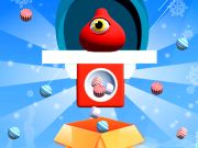 Гульня Ўцёкі з калядных цукерак 3D  онлайн