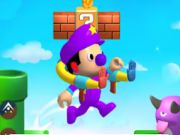 Гульня Прыгоды Grab-Mario  онлайн