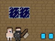 Гульня Гулец Baby Noob супраць Heroman 2  онлайн