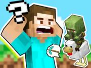 Гульня Дзіцячы тэст: Адгадай голас Minecraft  онлайн