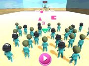 Гульня Гульня Squid 3D онлайн