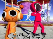 Гульня Squid Гульня Спрунки FNF Battle онлайн Гульня Squid Гульня Спрунки FNF Battle онлайн