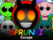 Гульня Sprunki 3D Escape онлайн