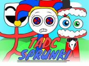 Гульня Sprunki: Дзіўны лічбавы цырк онлайн Гульня Sprunki: Дзіўны лічбавы цырк онлайн