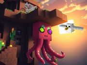 Гульня Анамалія кальмараў Minecraft  онлайн
