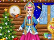 Гульня Расійская ледзяная прынцэса Snegurochka  онлайн